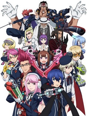 Скачать аниме Небесные стрелки / Gunslinger Stratos The Animation [ТВ][2015][12 из 12]